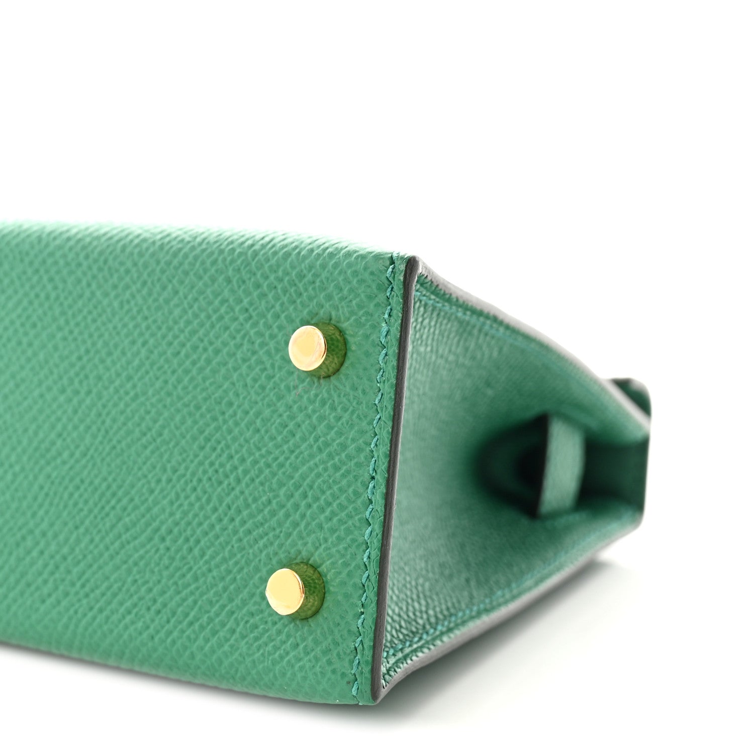 Hermes Epsom Mini Kelly Sellier 20 Vert Vertigo 9 of 10