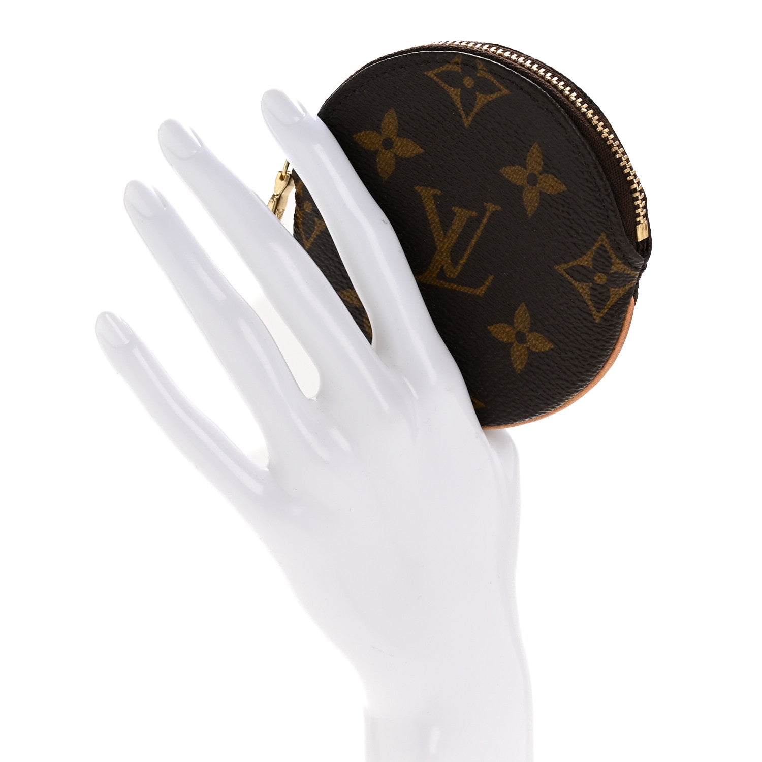 Louis Vuitton Monogram Round Coin Purse 2 of 8