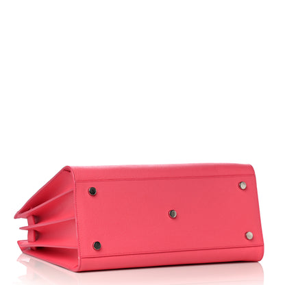 Saint Laurent Grained Calfskin Small Sac De Jour Rose Clair 4 of 12