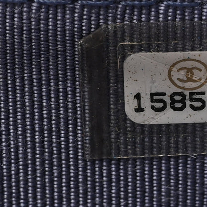 Chanel Lambskin Quilted Flap Card Holder Purple 8 of 11