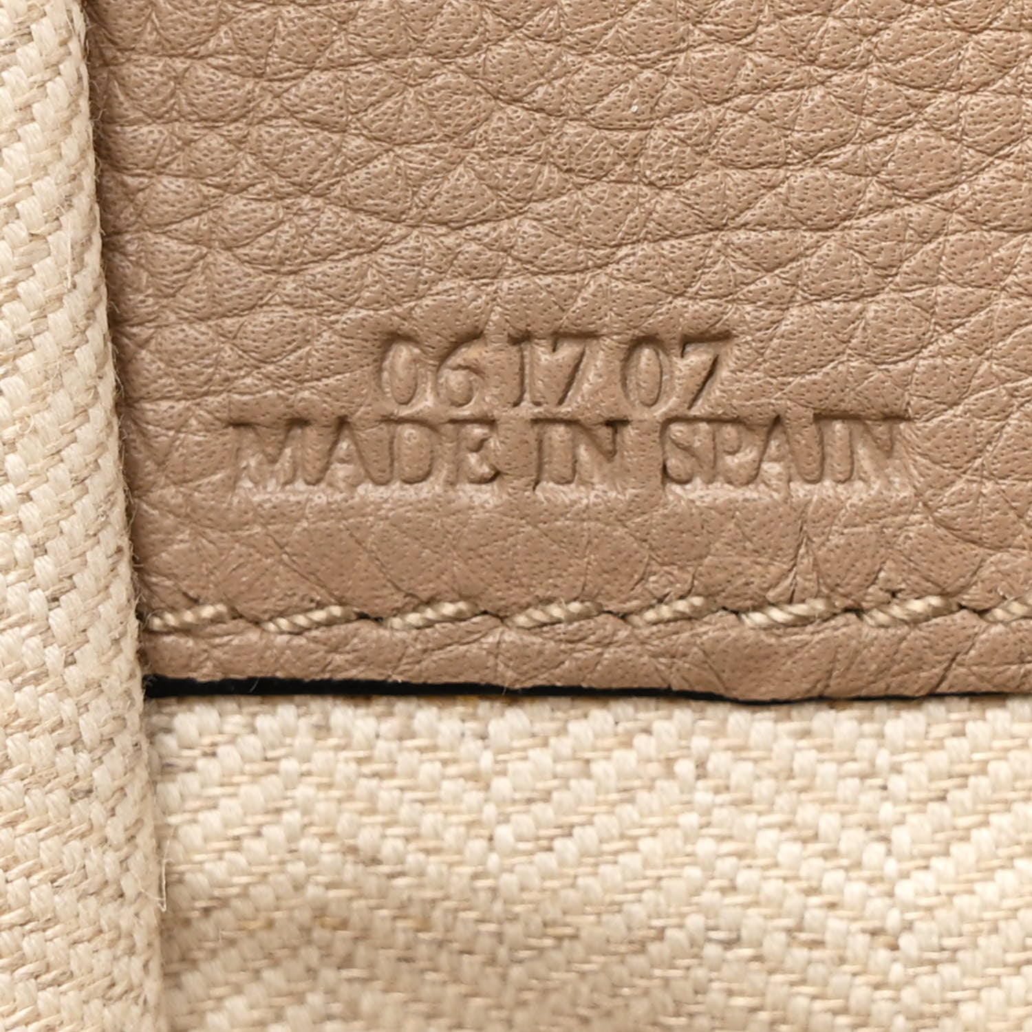 Loewe Calfskin Medium Hammock Shoulder Bag Sand Mink 7 of 13