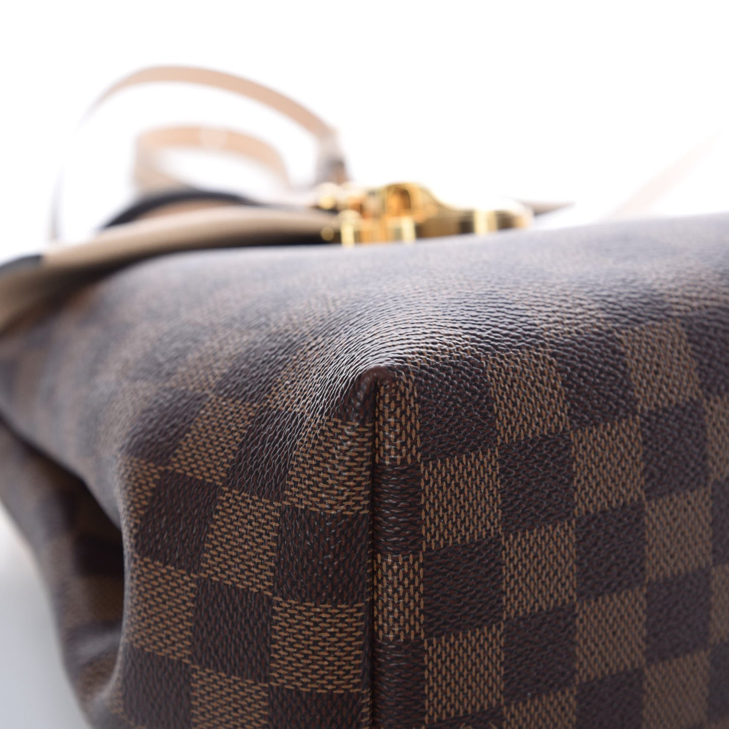 Damier Ebene Clapton Backpack Creme