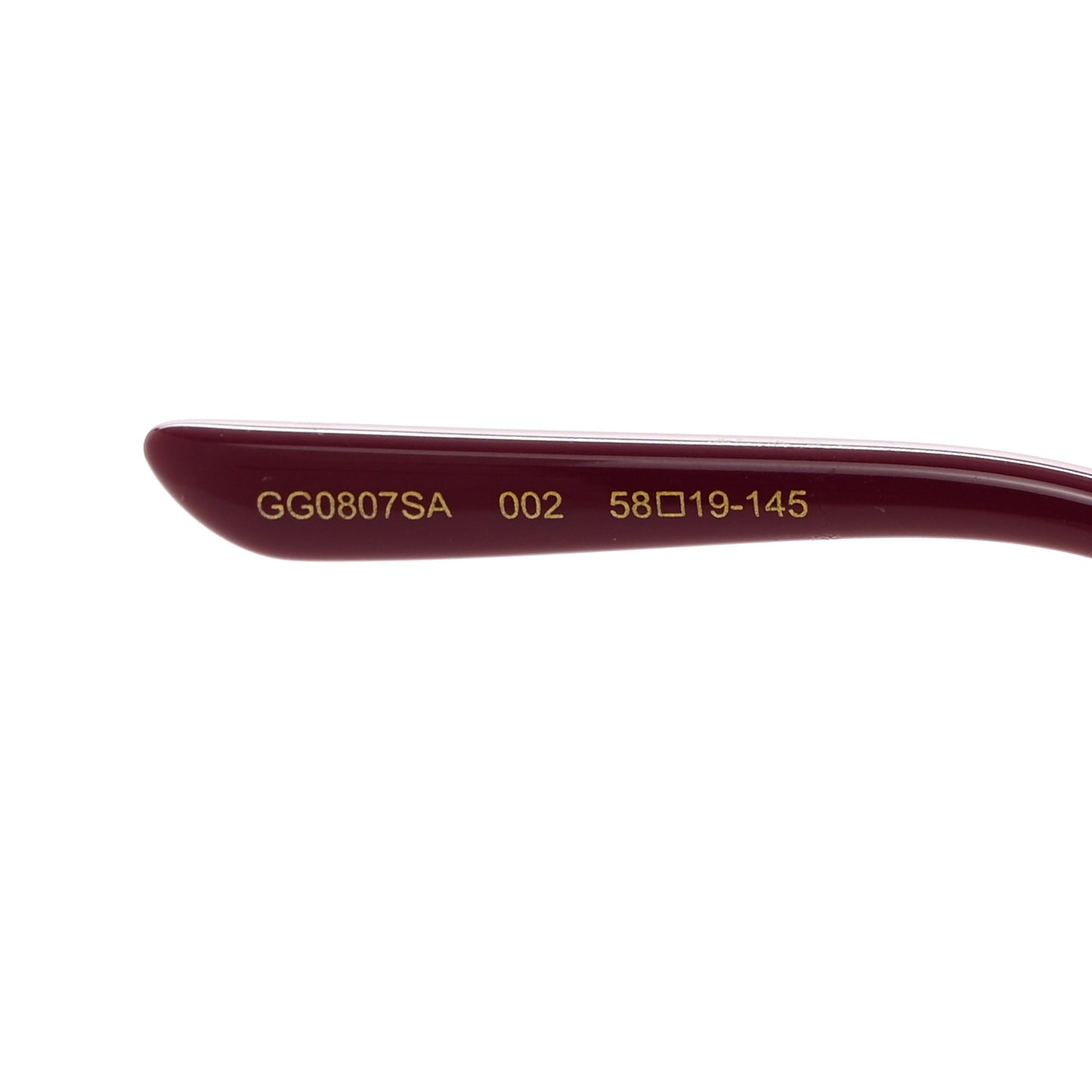 Metal Cat Eye GG0807SA Sunglasses Brown