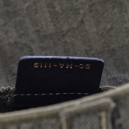 Christian Dior Oblique Saddle Belt Bag Green 7 of 10