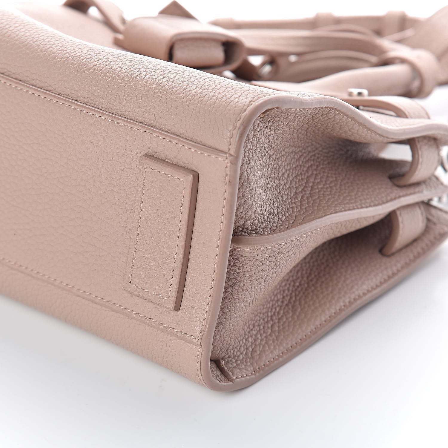 Saint Laurent Grained Calfskin Nano Sac De Jour Souple Nude 8 of 8