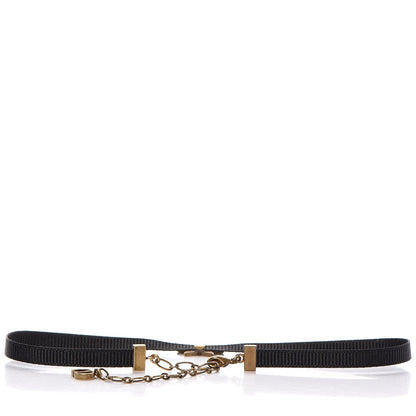 Christian Dior Ribbon Star Choker Black 3 of 4
