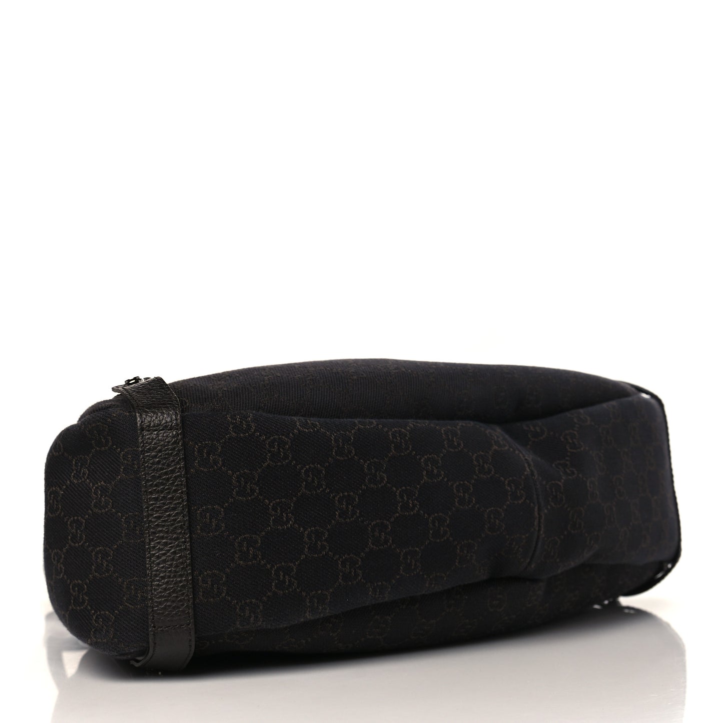 Monogram Medium Abbey Shoulder Bag Chocolate