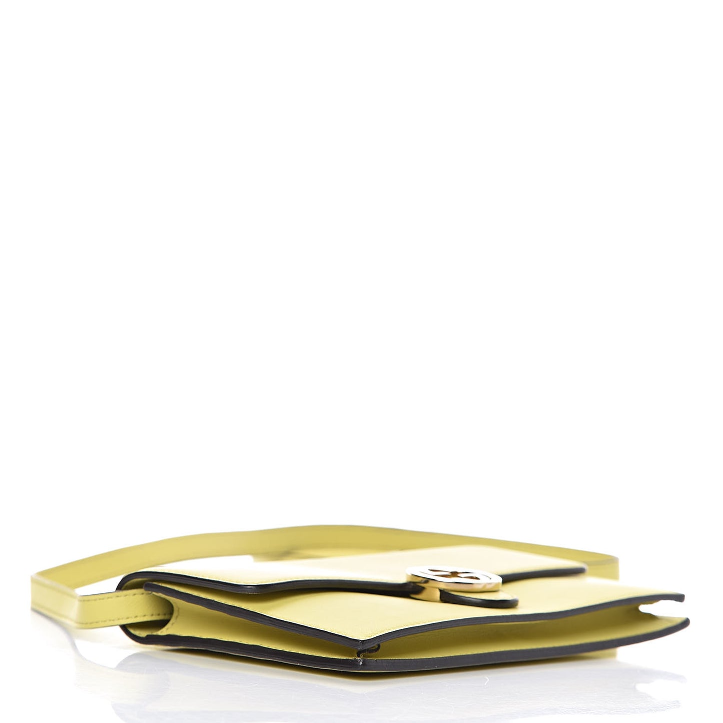 Moon Calfskin Icon Wallet Mimosa Flower
