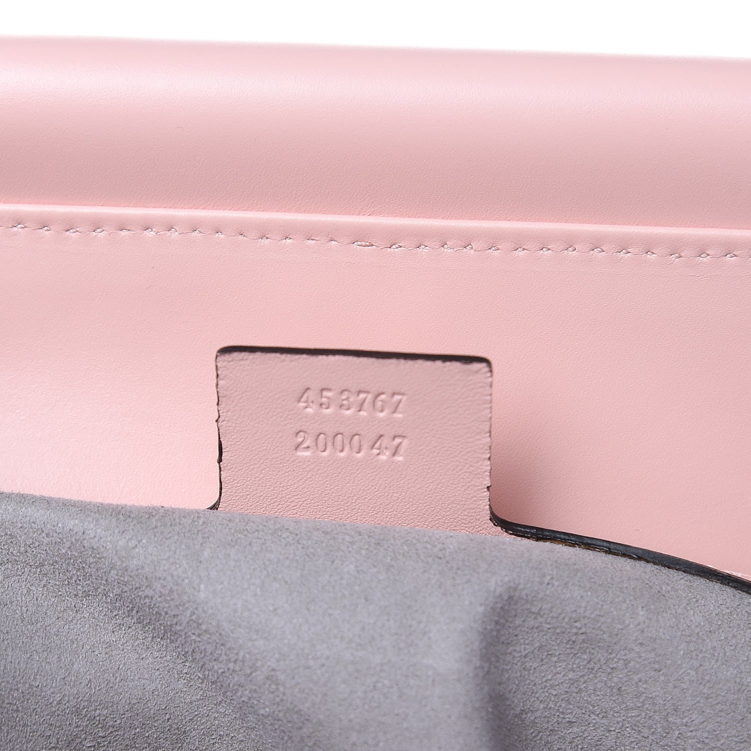 Gucci Nappa Bamboo Small Nymphaea Top Handle Bag Perfect Pink 7 of 9