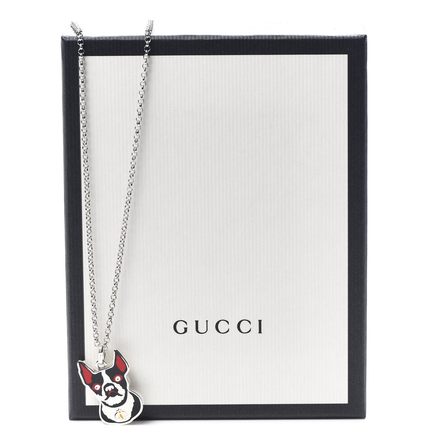Sterling Silver Orso Pendant Necklace