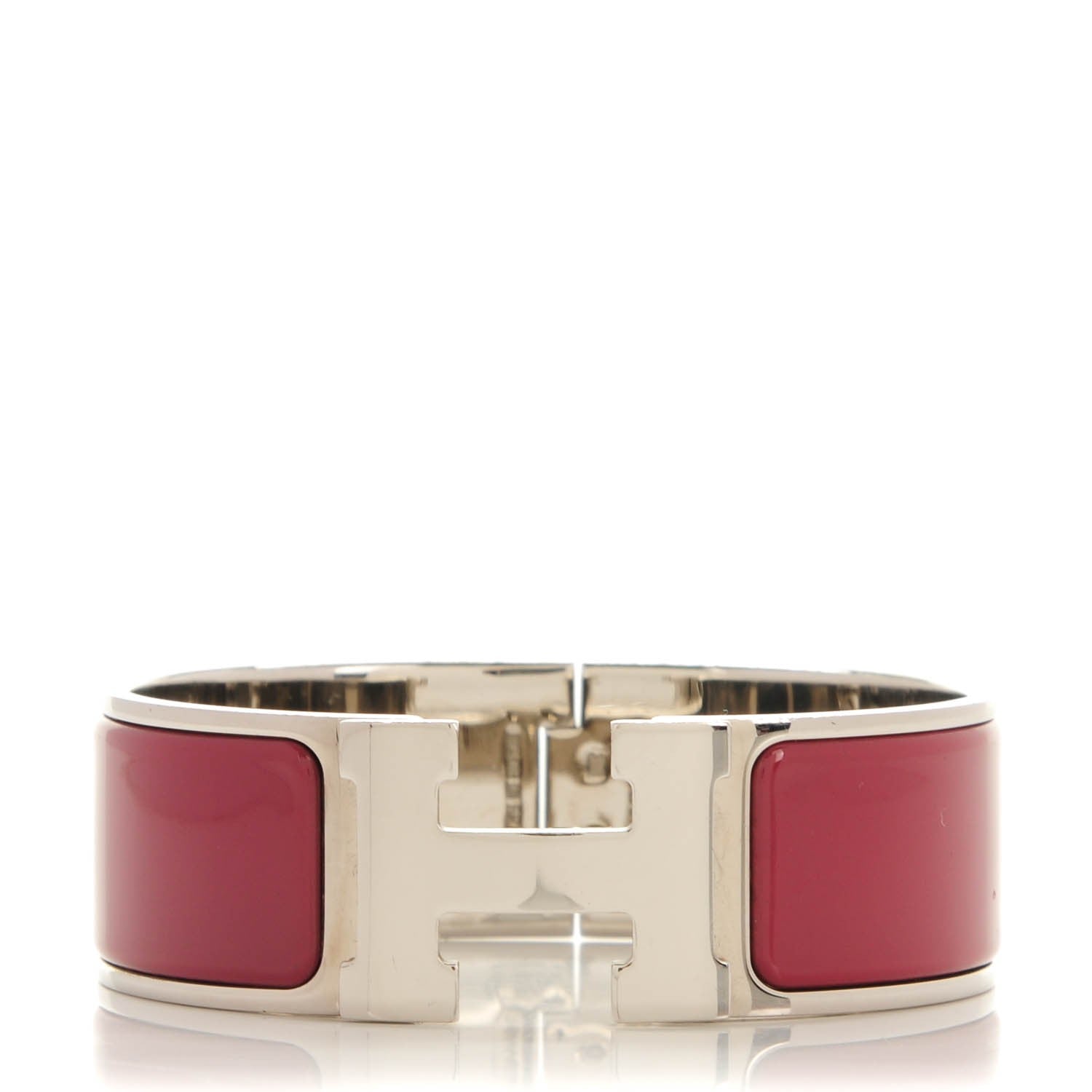 Hermes Enamel Wide Clic Clac H Bracelet Muscat 1 of 6