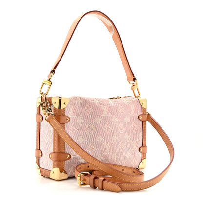 Louis Vuitton Monoglam Side Trunk Rose 3 of 12