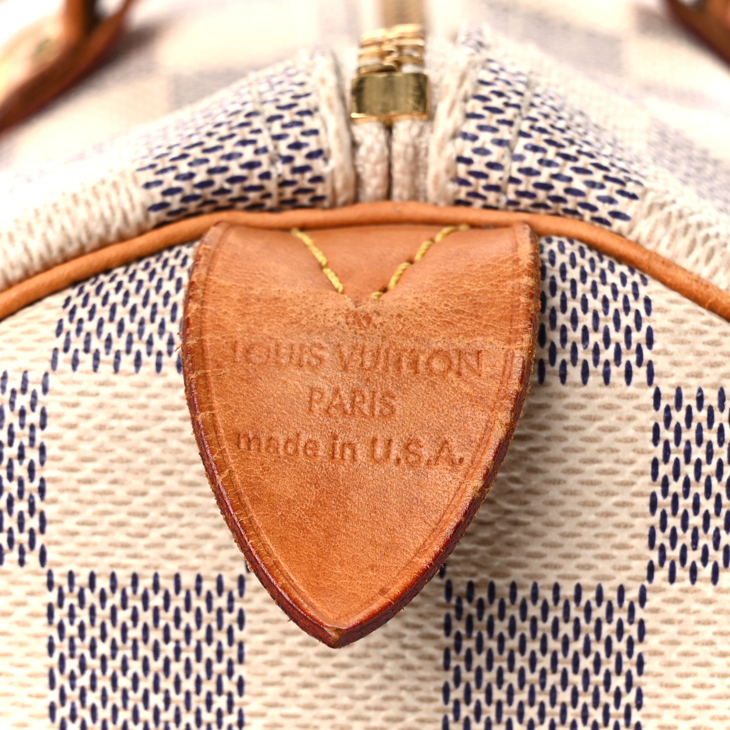 Louis Vuitton Damier Azur Speedy 30 8 of 12