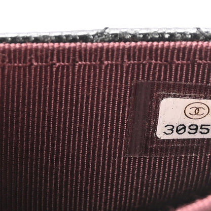 Chanel Caviar Quilted Flap Card Holder On Chain Black 7 of 11