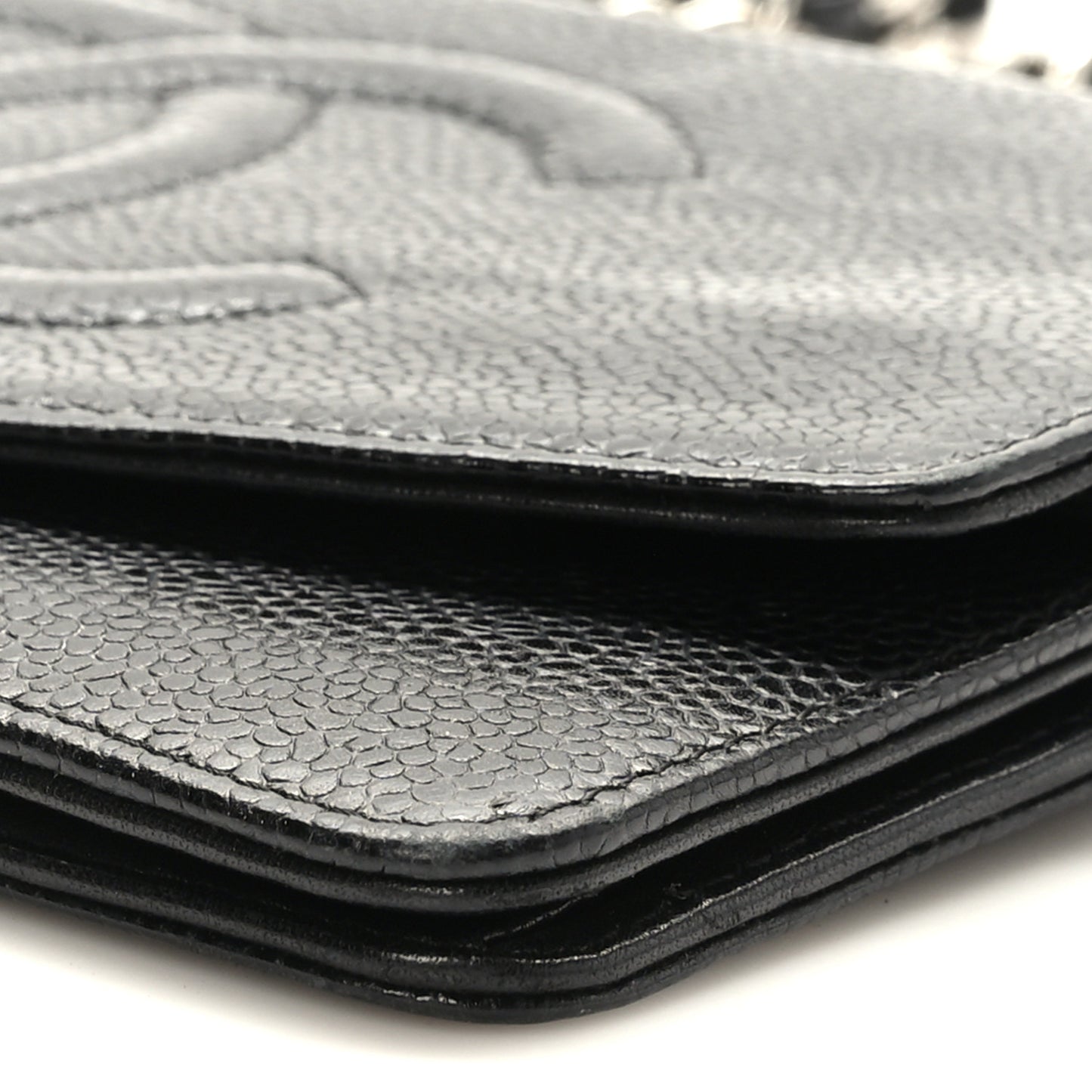 Caviar Timeless CC Wallet on Chain WOC Black
