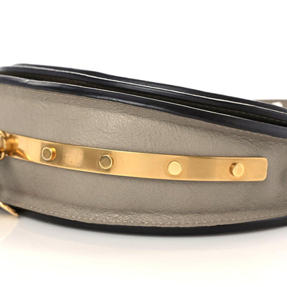 Chloe Calfskin Small Nile Bracelet Minaudiere Bag Motty Grey 5 of 13
