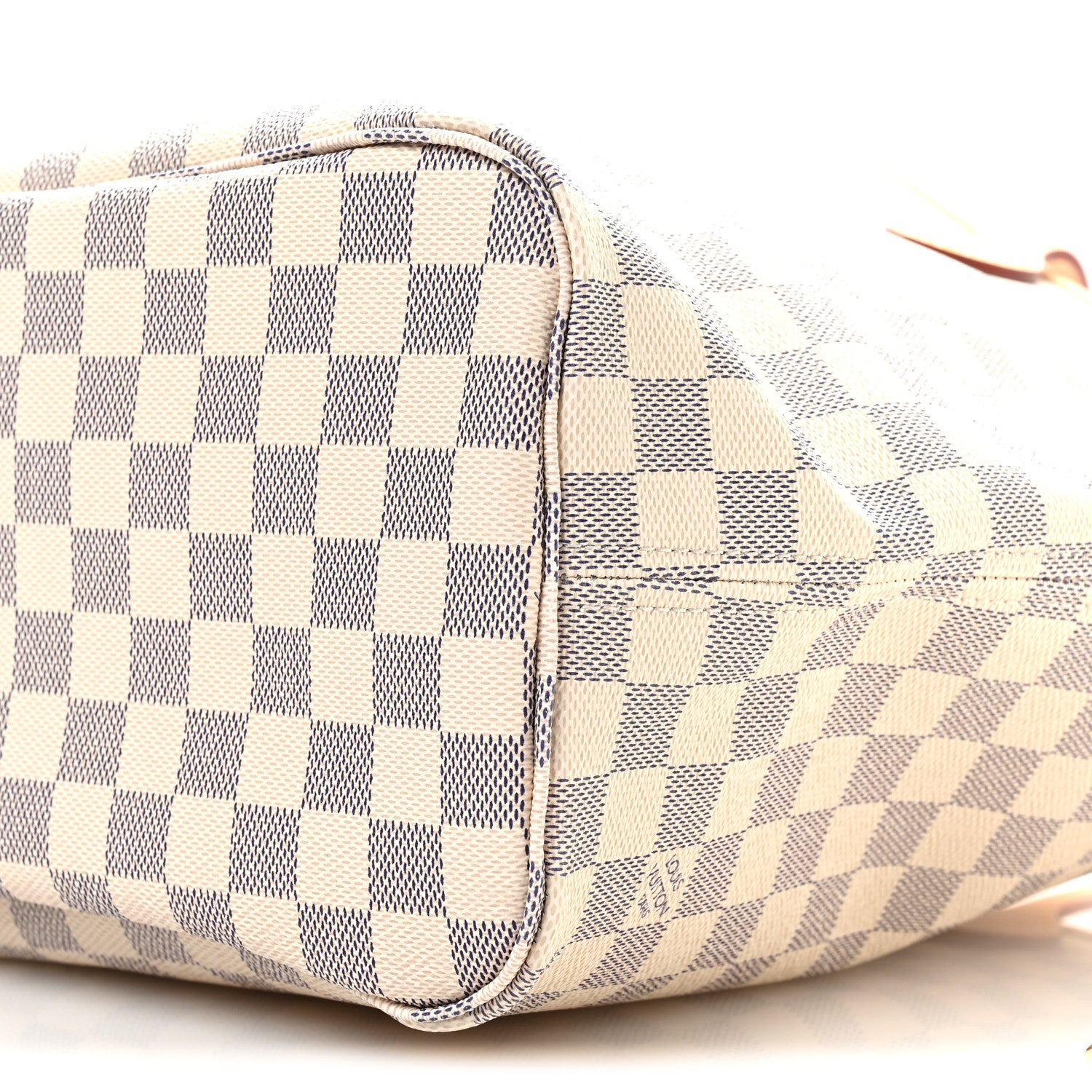 Louis Vuitton Damier Azur Neo Neverfull MM Rose Ballerine 10 of 11