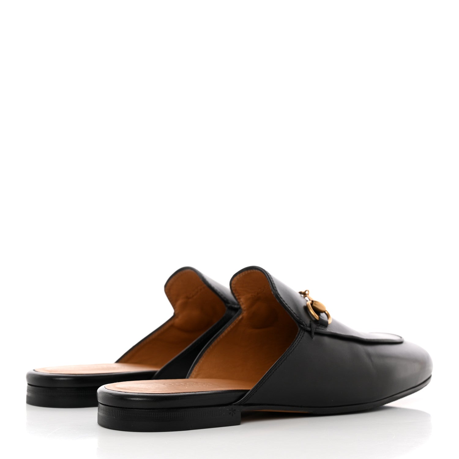 Gucci Calfskin Womens Princetown Slippers 38 Black 4 of 20
