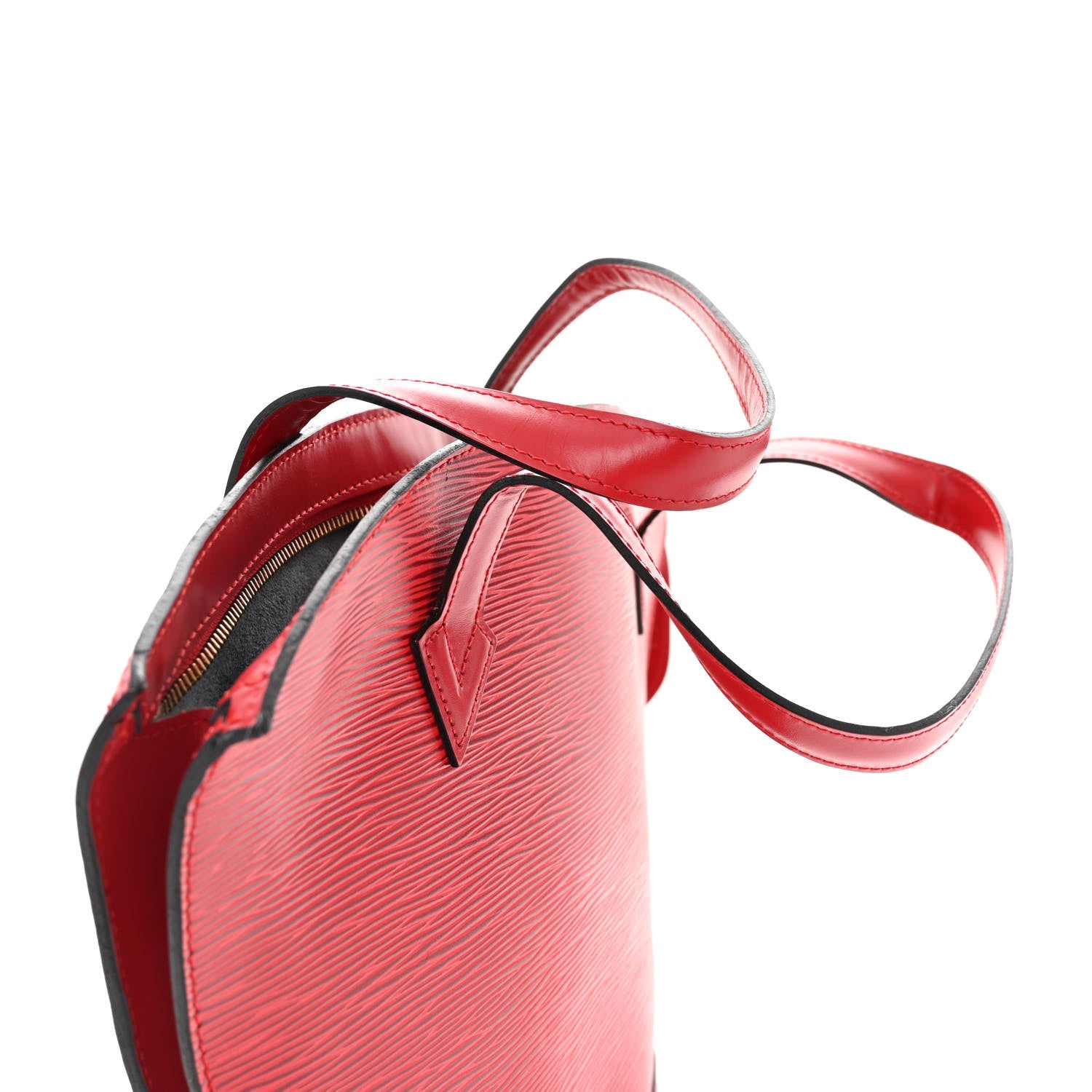 Louis Vuitton Epi Saint Jacques PM Castillan Red 14 of 16