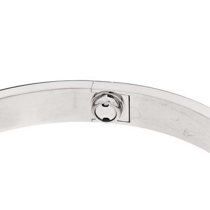 Cartier 18K White Gold LOVE Bracelet 19 8 of 9