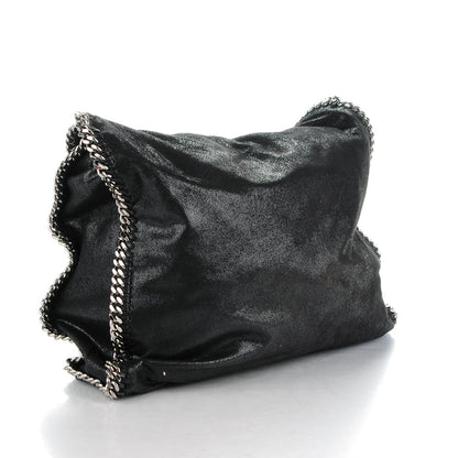 Stella McCartney Shaggy Deer Big Falabella Tote Black 3 of 11