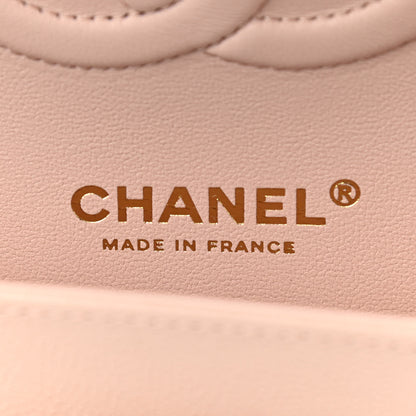 Chanel Caviar Quilted Medium Double Flap Light Beige 7 of 11