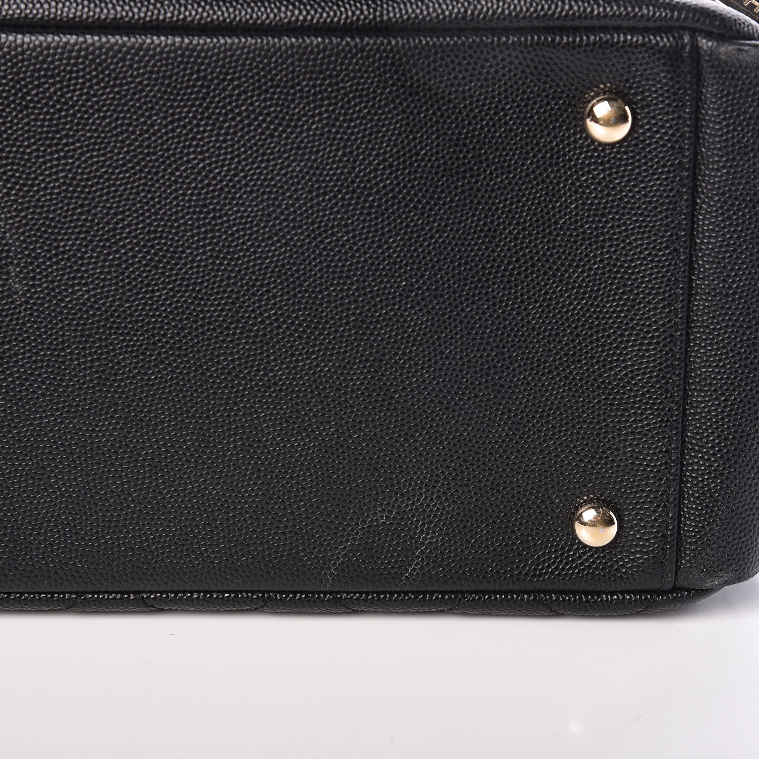 Chanel Caviar Quilted Large Business Affinity Shopping Bag Black 11 of 11