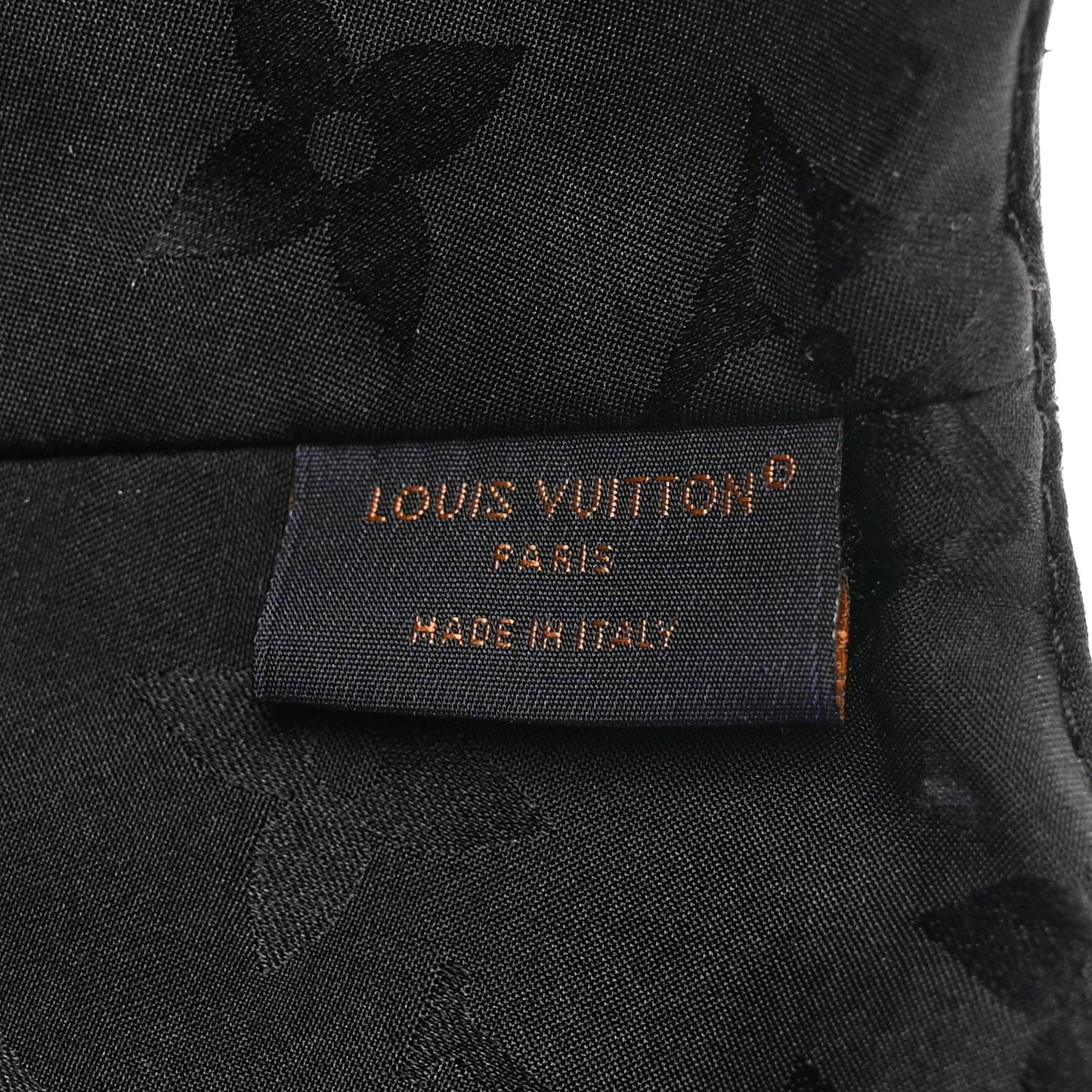 Polyester Silk Monogram LV Get Ready Cap M Black