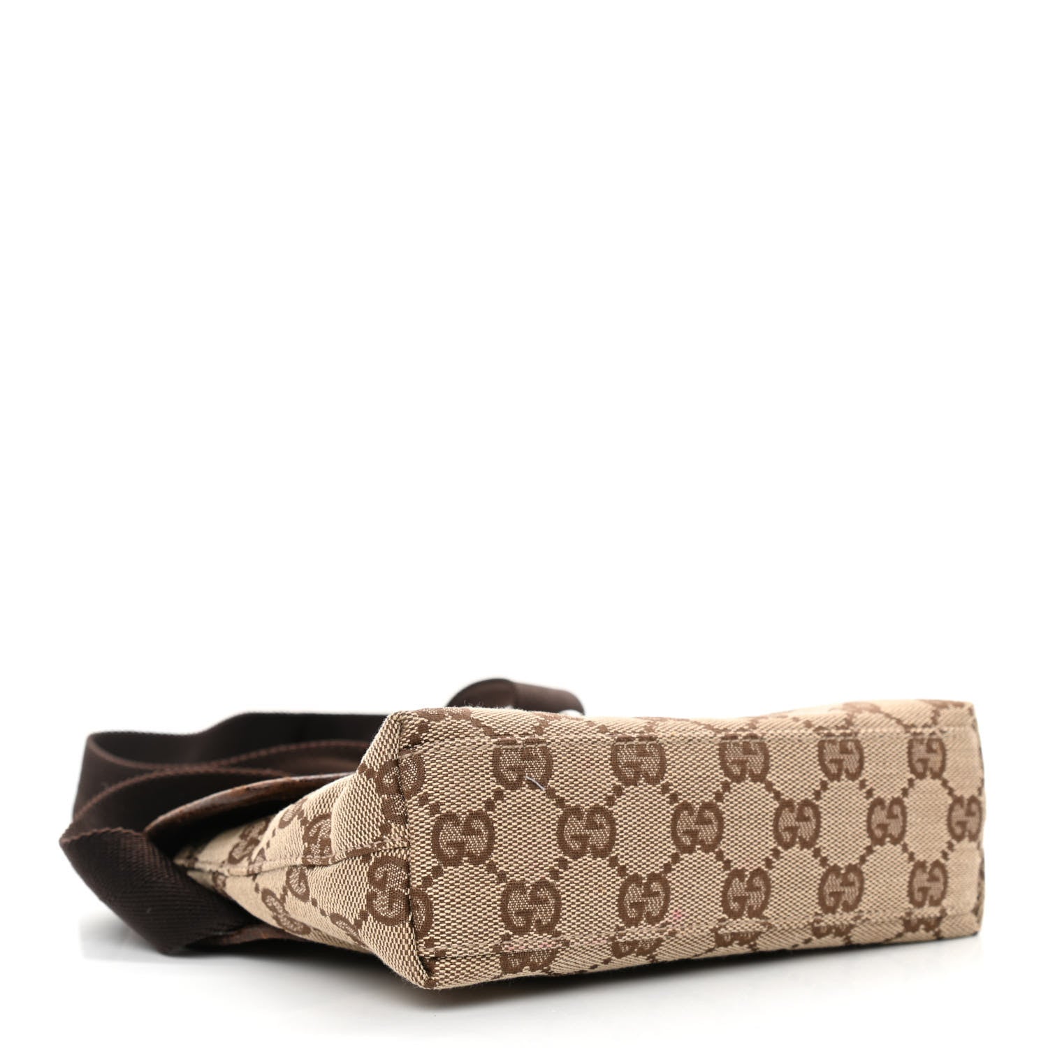 Gucci GG Monogram Flight Belt Bag Dark Brown 4 of 9