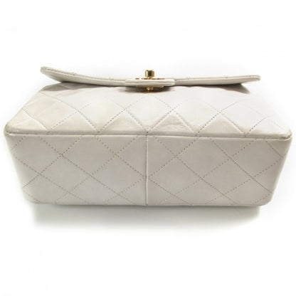Chanel Lambskin Quilted Flap White 4 of 14