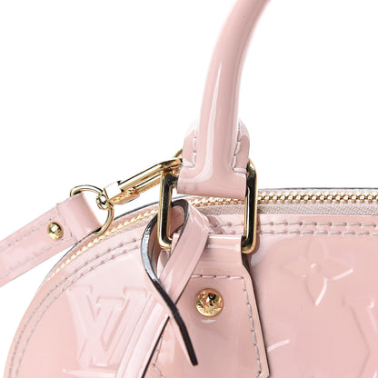 Louis Vuitton Vernis Alma BB Rose Ballerine 11 of 13