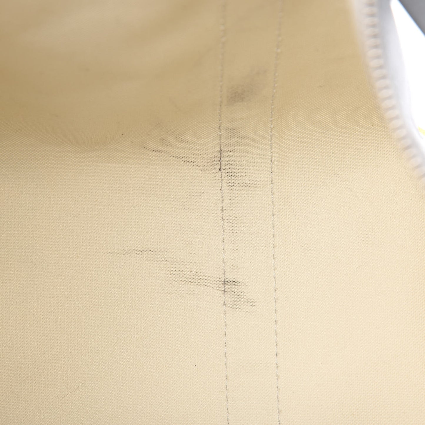 Monogram Logo Keepall Bandouliere 50 White