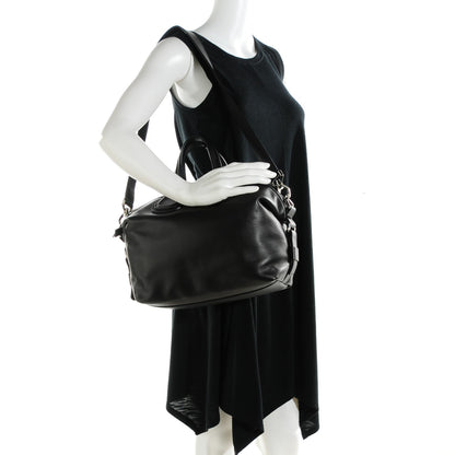 Givenchy Waxy Grained Calfskin Small Nightingale Black 2 of 7