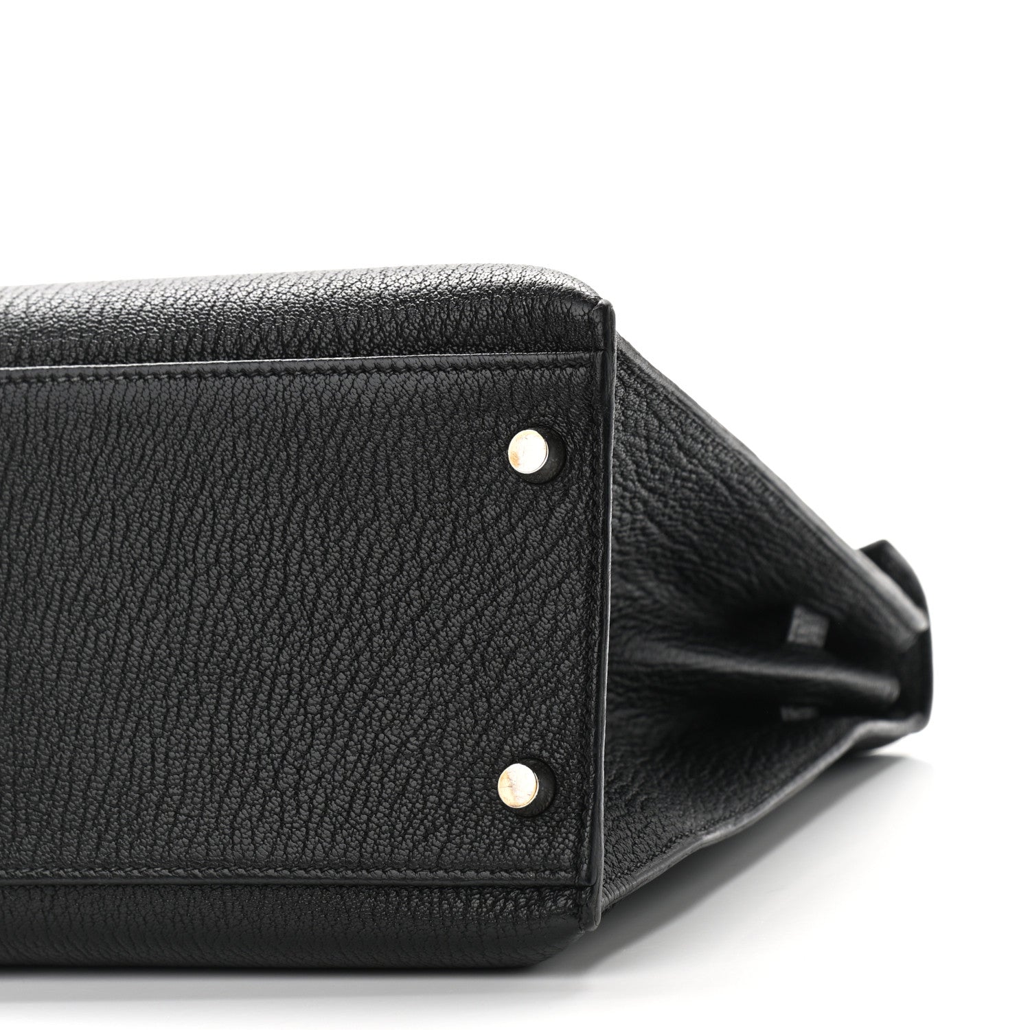 Hermes Chevre De Coromandel Kelly Sellier 32 Black 9 of 9