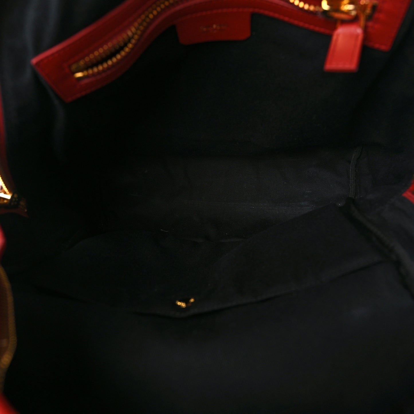 Grained Calfskin Buckley Backpack Red
