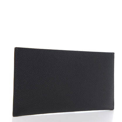 Louis Vuitton Calfskin Felicie Chain Wallet Card Holder Insert Black 3 of 6
