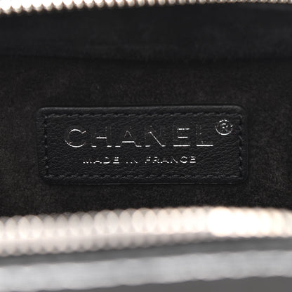 Chanel Patent Quilted Travel Kit Vanity Case Black 6 of 12