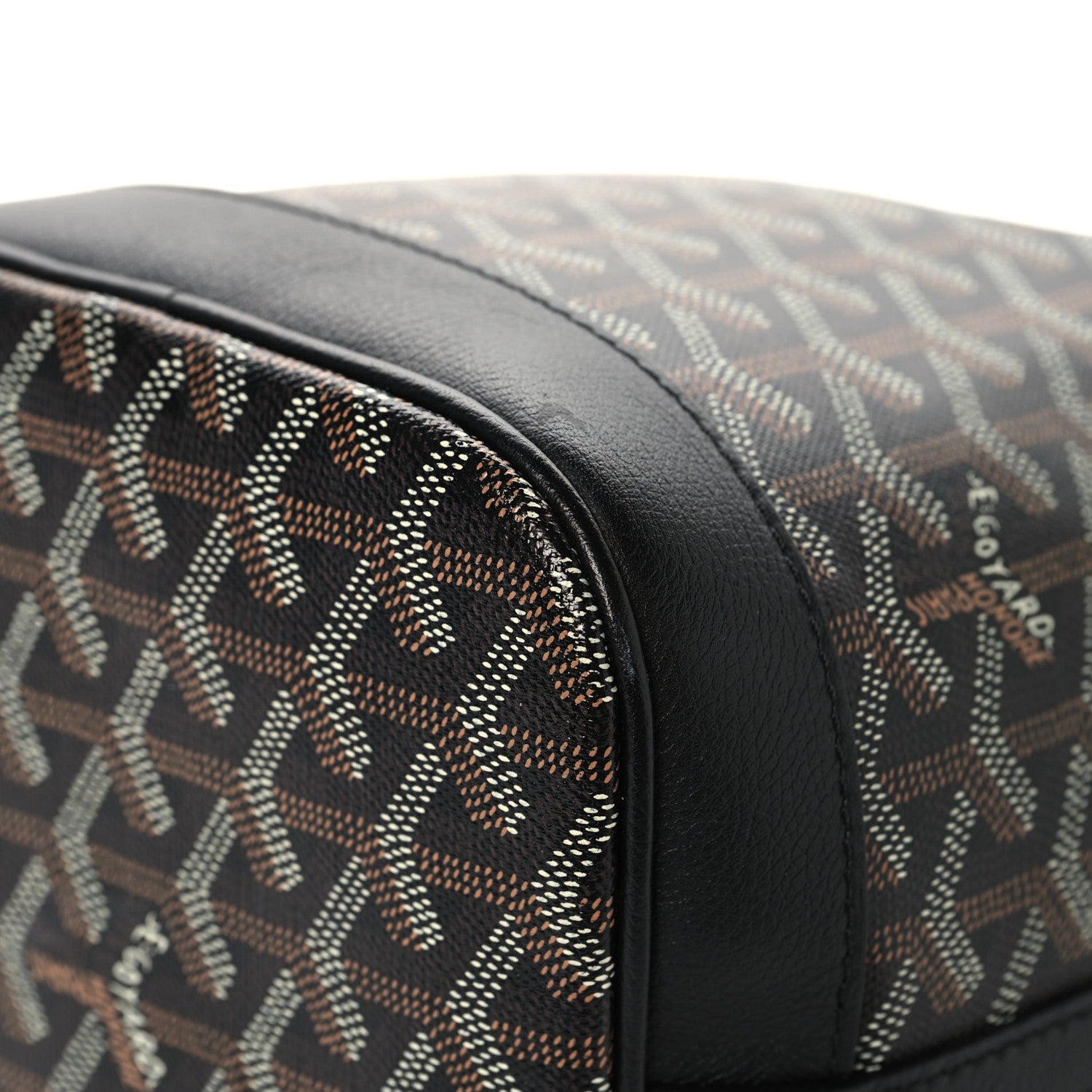 Goyard Goyardine Petit Flot Bucket Bag PM Black 11 of 11