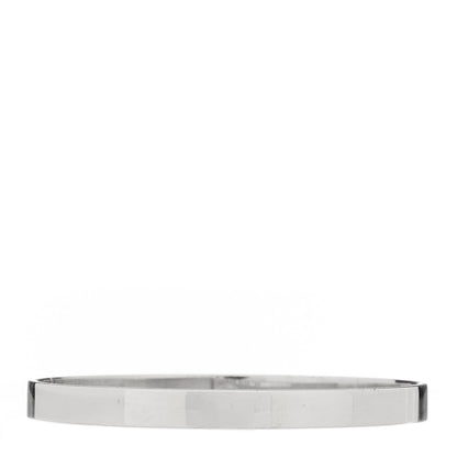 Hermes 18K White Gold Diamond PM Kelly Bracelet ST 2 of 3