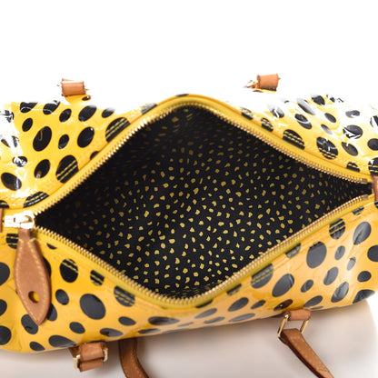 Louis Vuitton Vernis Kusama Infinity Dots Papillon 30 Yellow 5 of 8