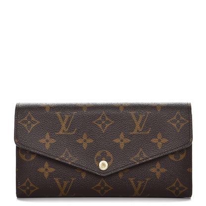 Louis Vuitton Monogram Sarah Wallet NM 1 of 7