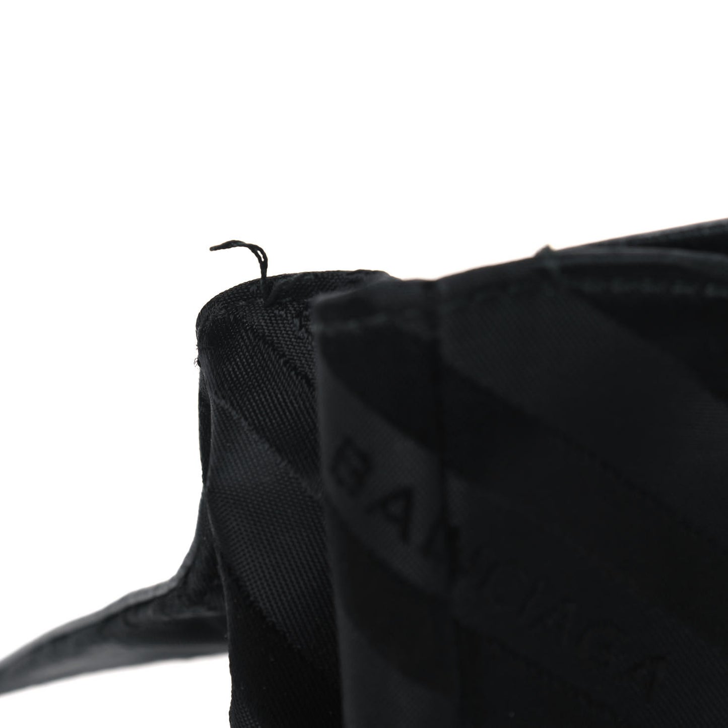 Nylon Jacquard Diagonal Logo Medium Scarf Lock Chain Shoulder Bag Black Red