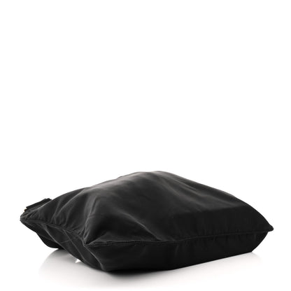 Prada Nylon Vela Flat Messenger Bag Black 4 of 12