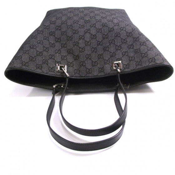 Denim Monogram Bucket Tote