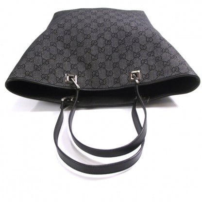 Gucci Denim Monogram Bucket Tote 6 of 11