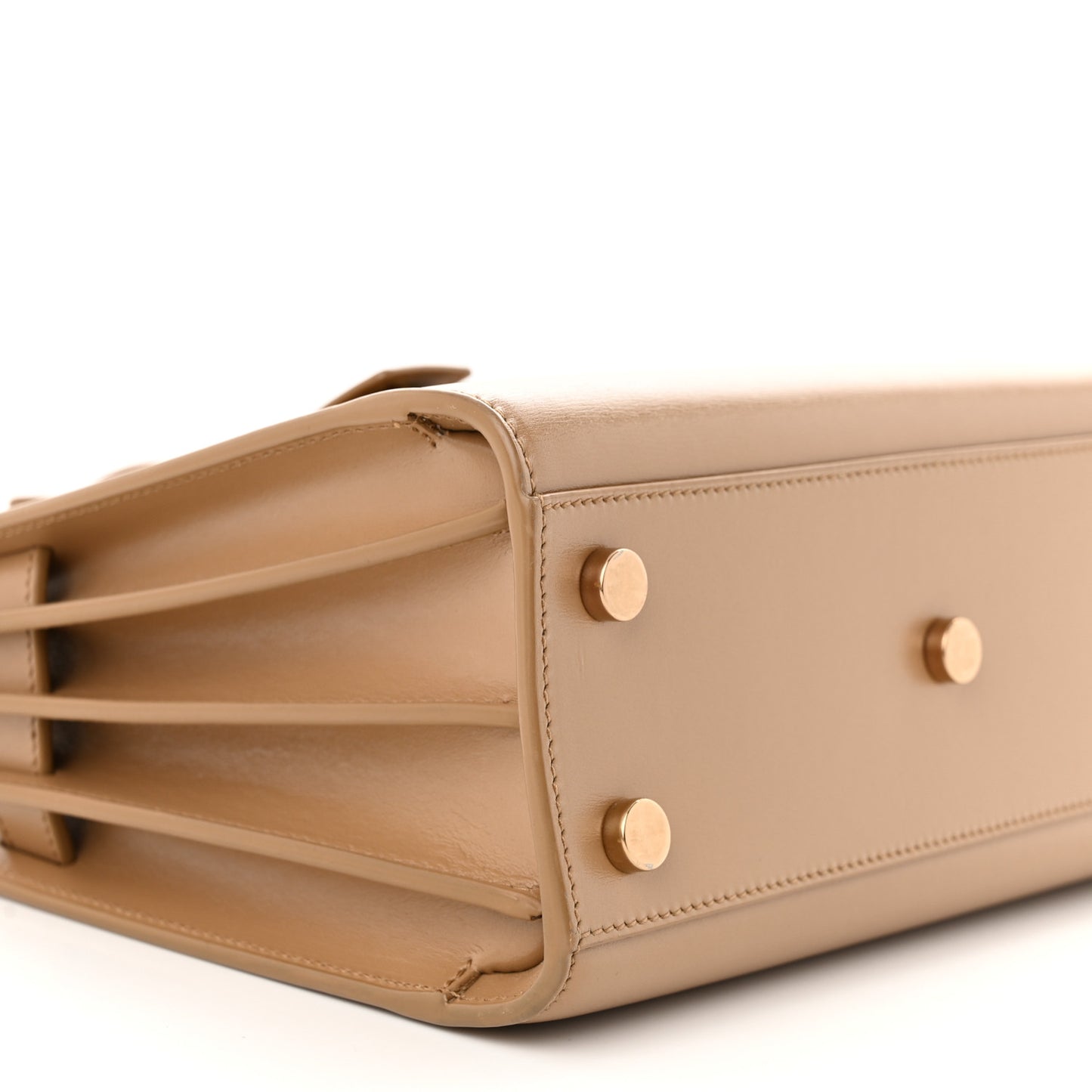 Calfskin Nano Sac De Jour Dark Beige