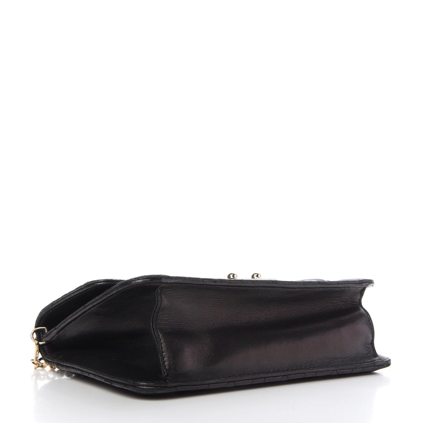 Lambskin Cannage Miss Dior Promenade Pouch Black