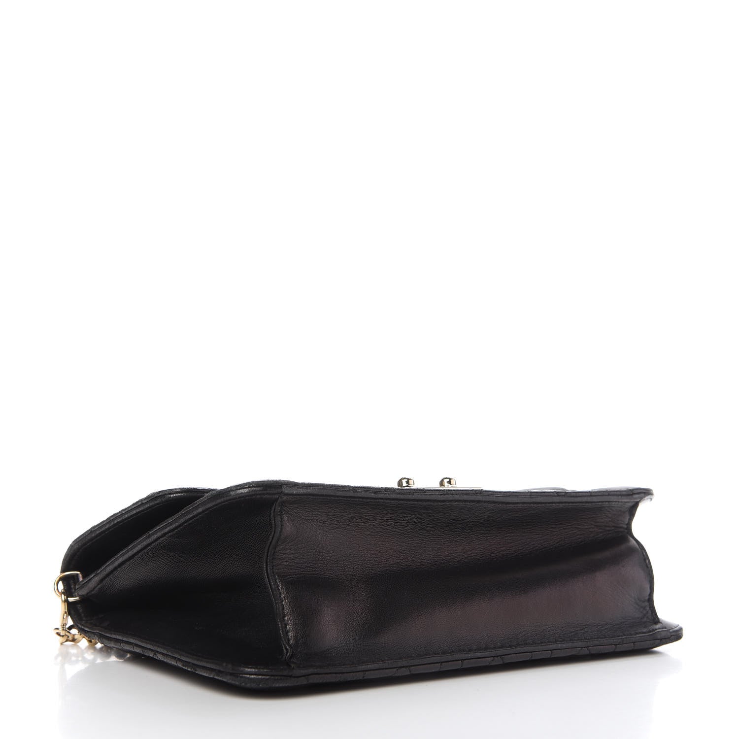 Christian Dior Lambskin Cannage Miss Dior Promenade Pouch Black 4 of 11