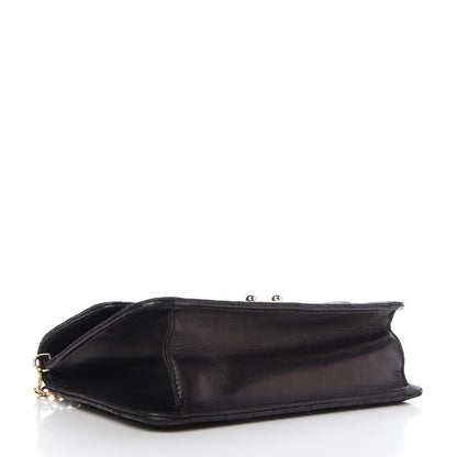 Christian Dior Lambskin Cannage Miss Dior Promenade Pouch Black 4 of 11