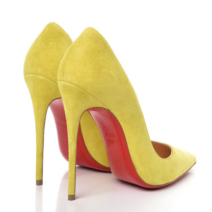Christian Louboutin Suede So Kate 120 Pumps 36.5 Cubiste 4 of 10
